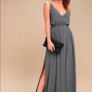 Grey Maxi Dress